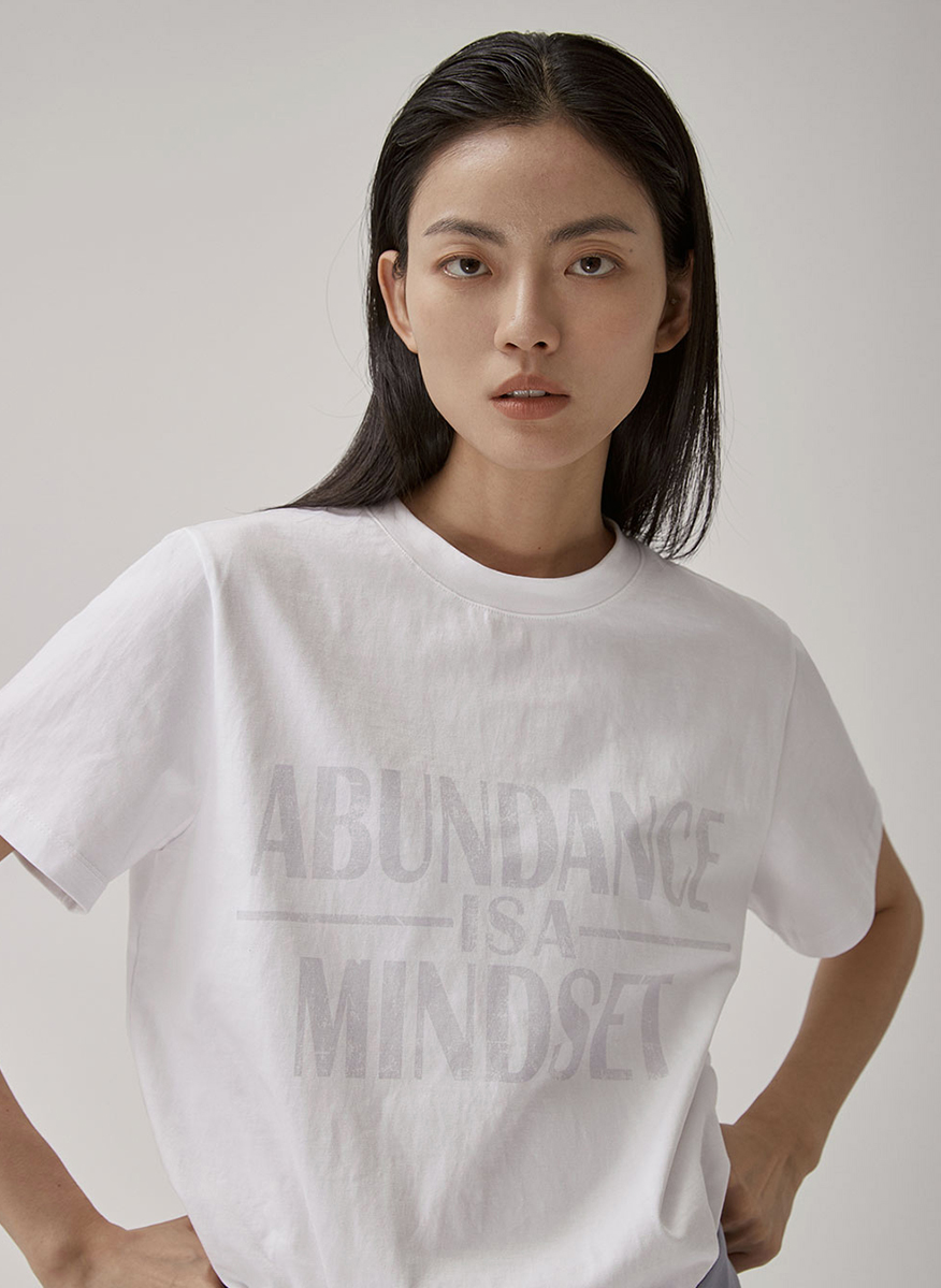 매그제이 레터링 소프트 티셔츠 tt806