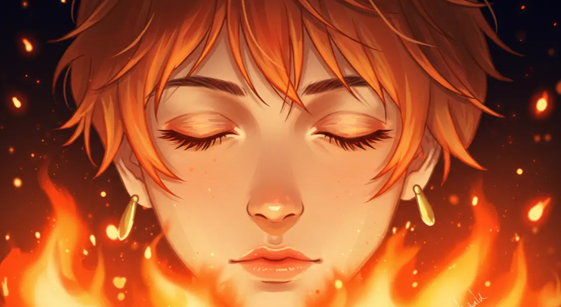 불길에 휩싸이는 꿈