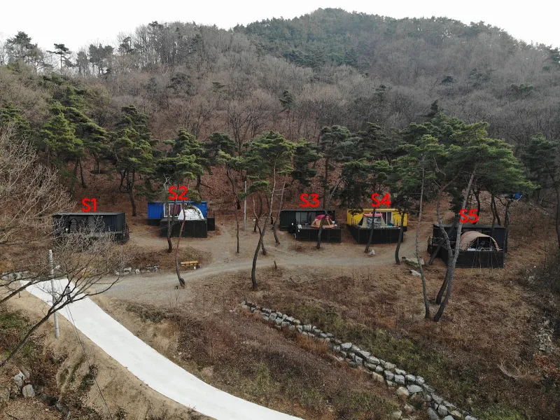 캠핑장-S사이트-풍경