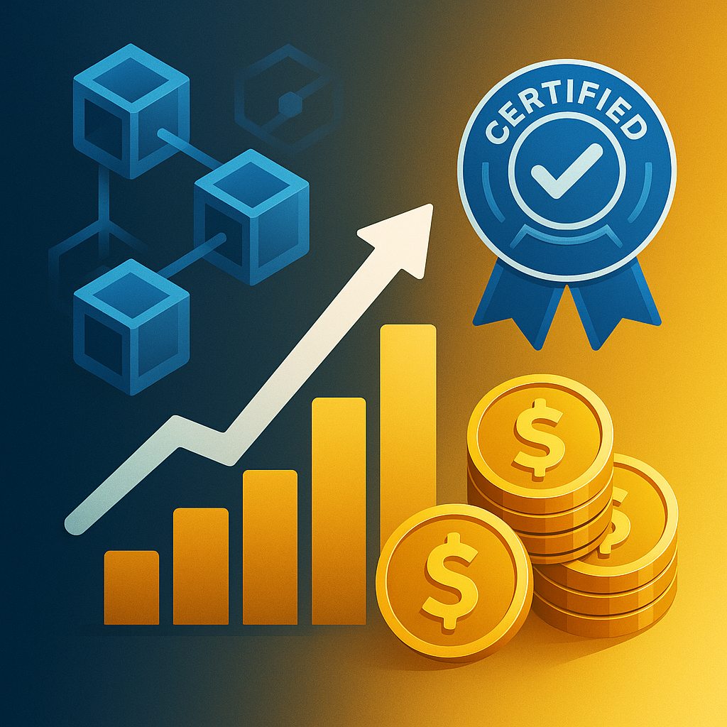 블록체인 자격증이 미래 연봉에 미치는 영향: 2025년 최신 분석
