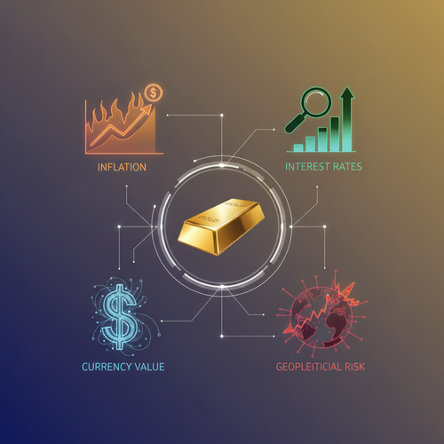 금값 변동에 영향을 미치는 핵심 요인들
