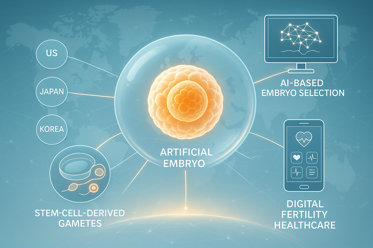 인공배아 연구와 관련 기업들: 줄기세포 산업의 새로운 지평