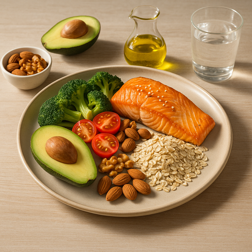 고지혈증 완화를 위한 식습관 조절법