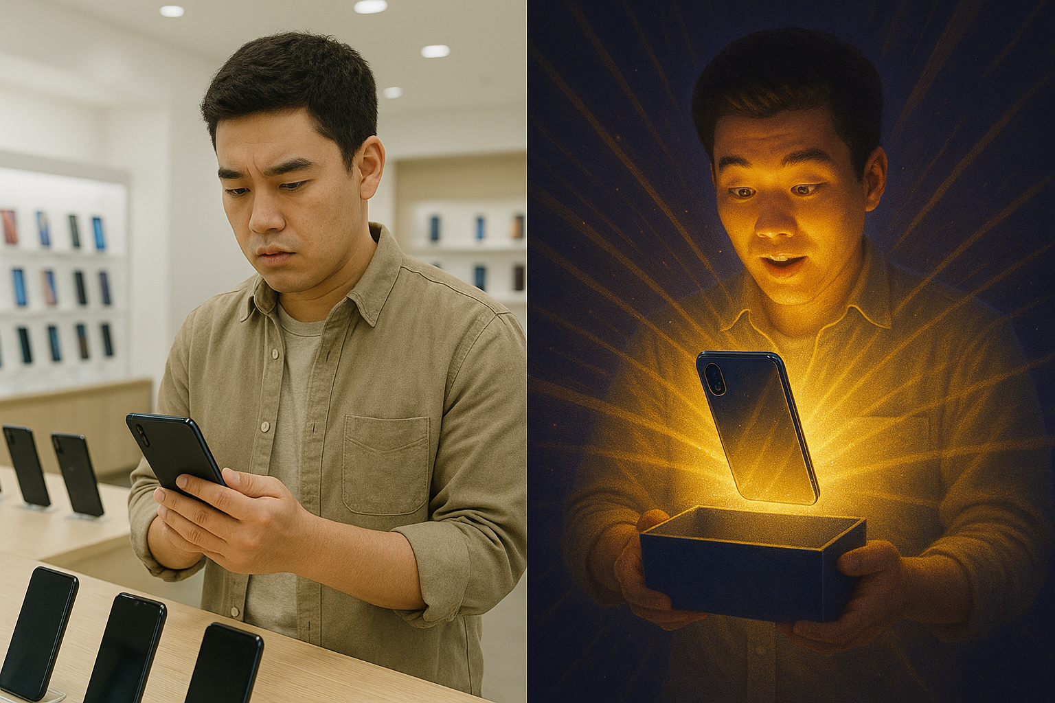 새 핸드폰을 사는 꿈