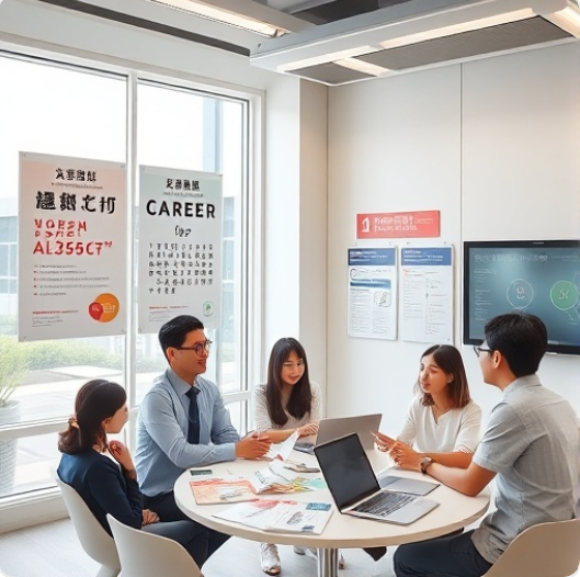 외국인유학생 일본대학 취업지원 서비스 관련 사진