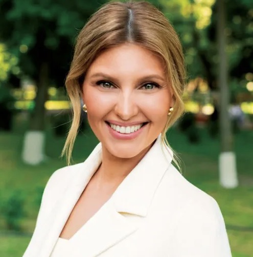 우크라이나 대통령 젤렌스키 부인 아내 올레나 나이 과거 직업