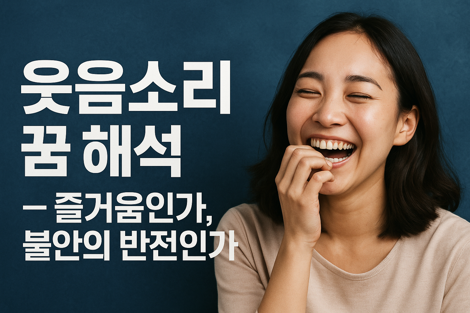 웃음소리 꿈