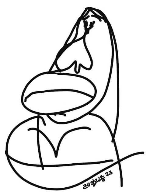 cardi b 카디비 캐리커처