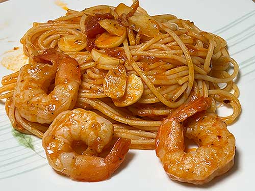 토마토 새우 스파게티 초간단 레시피