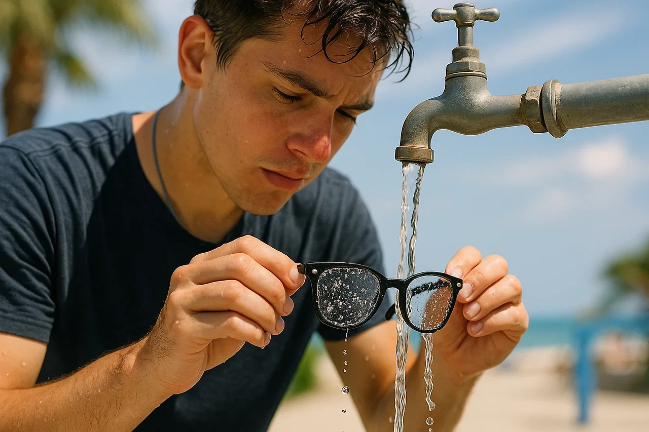 안경 닦는 방법