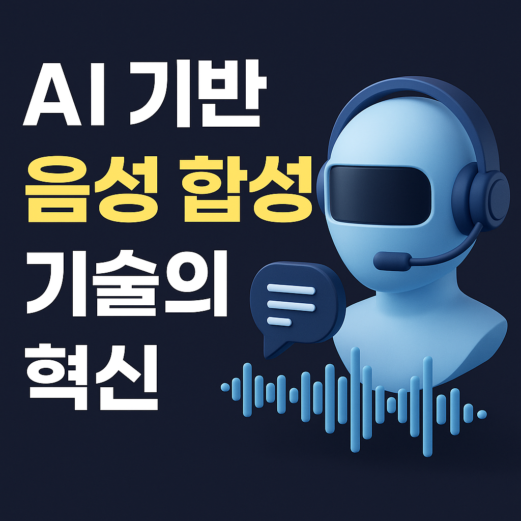 AI 기반 음성 합성 기술이 바꾸는 커뮤니케이션 혁신