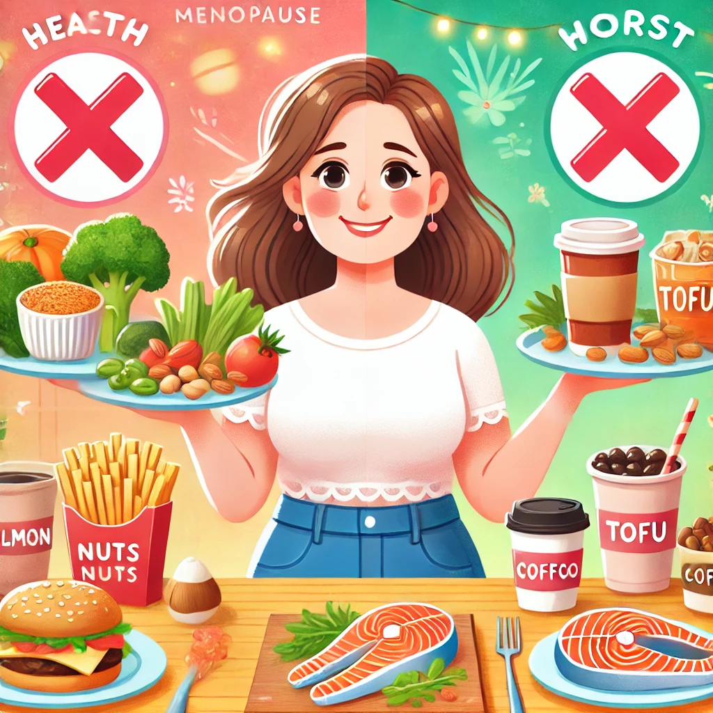 갱년기 최고의 음식&피해야할 음식