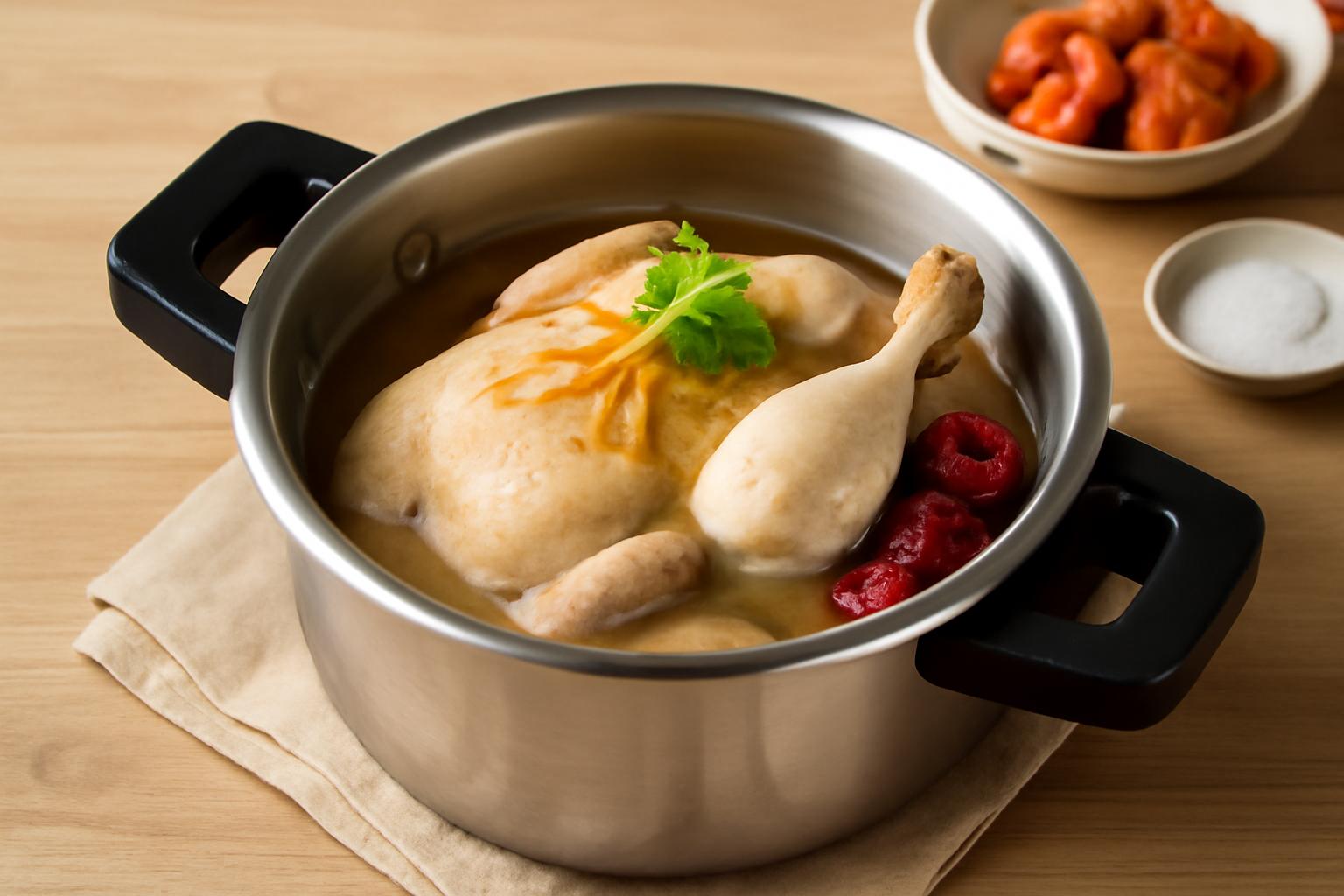 풍년 압력솥 삼계탕