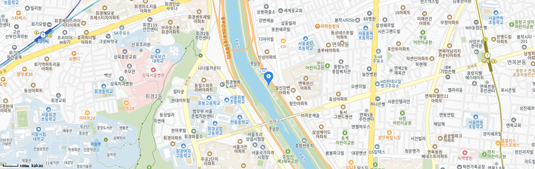 증랑장미축제 오시는 길