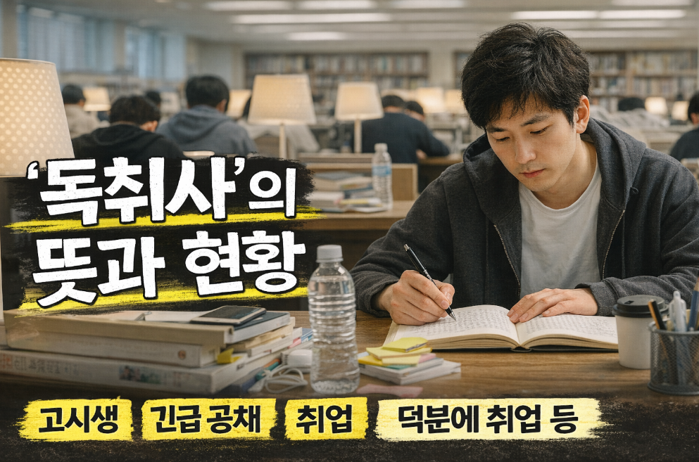 독취사 뜻부터 현황까지 3분 완벽 정리