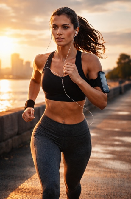 조깅하는 이미지