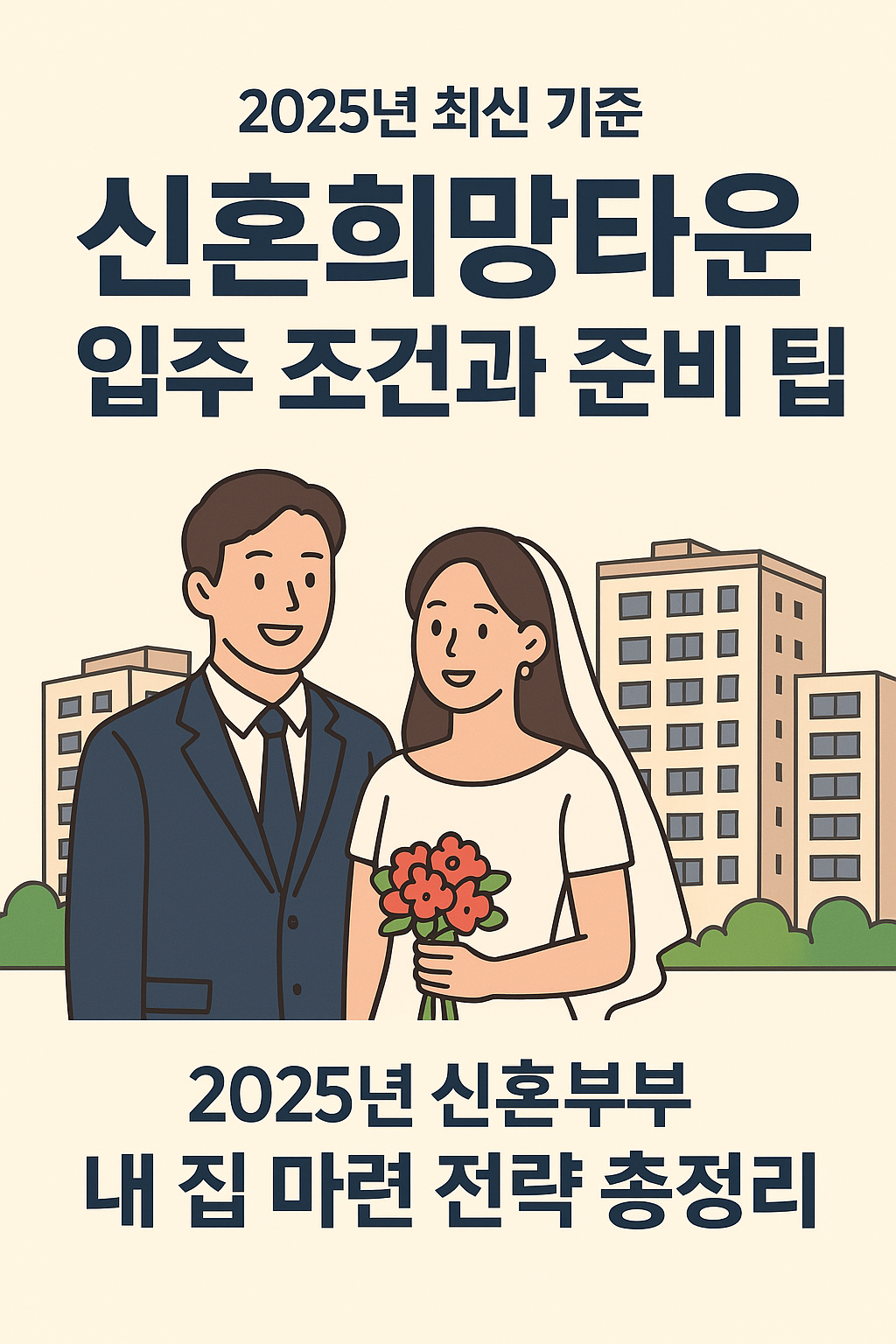 신혼희망타운 입주 조건과 준비 팁 (2025년 최신 기준)