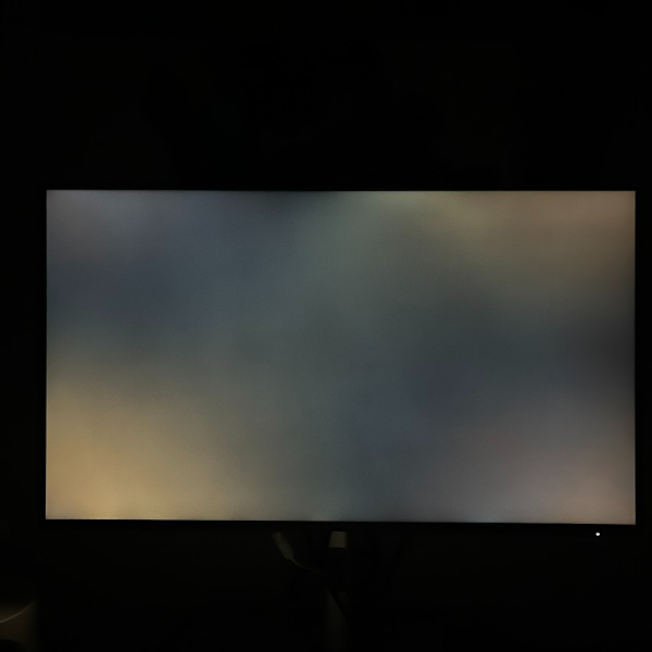 모니터 글로우 상태