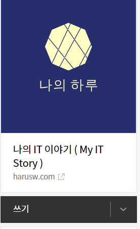 개인 도메인 설정 확인 화면