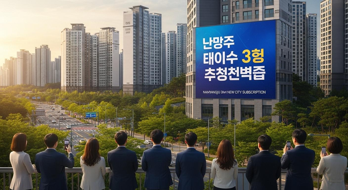 3기 신도시 남양주 청약
