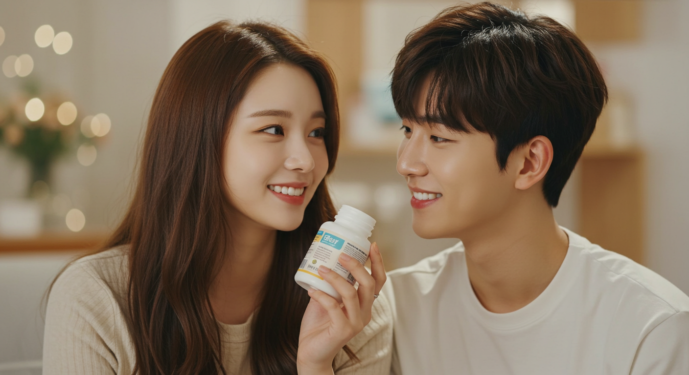 영양제 먹는 시간