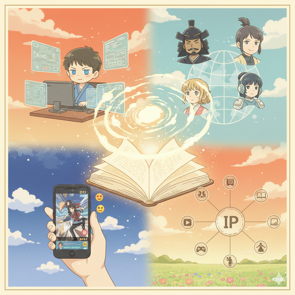 현대 애니메이션 열풍의 6가지 핵심 성공 전략(창조,심리,해소,스토리텔링,용합,OTT)