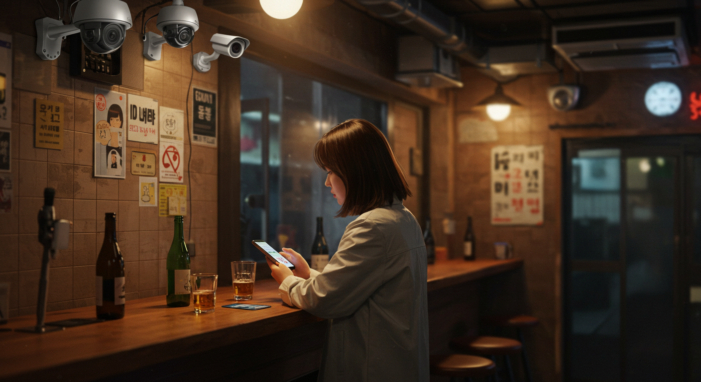 술집 촬영, 개인정보 침해