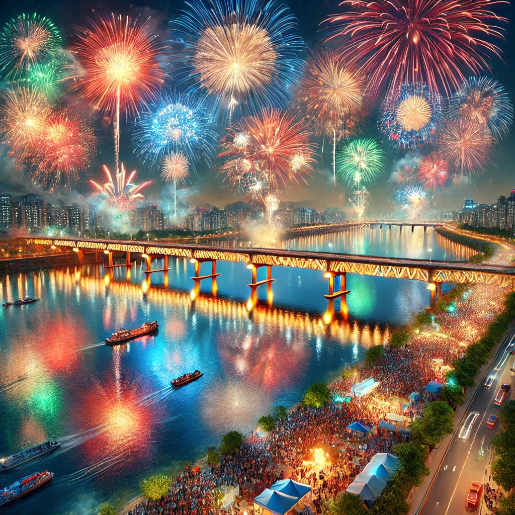 한강 불꽃놀이 서울불꽃축제 여의도불꽃축제