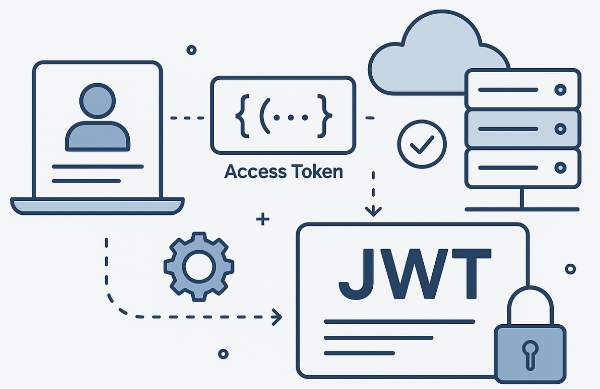 Access Token과 Refresh Token 비교 삽화 이미지