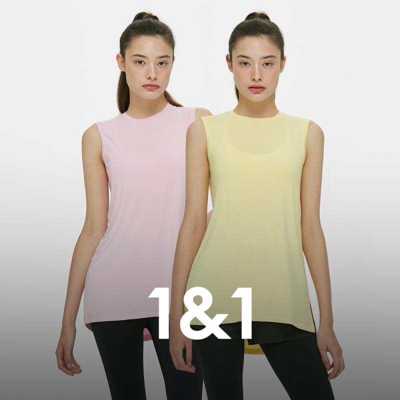 매장발송 뮬라웨어 써니 에어 커버업 탱크 SUNNY AIR COVERUP TANK MWSCTK763