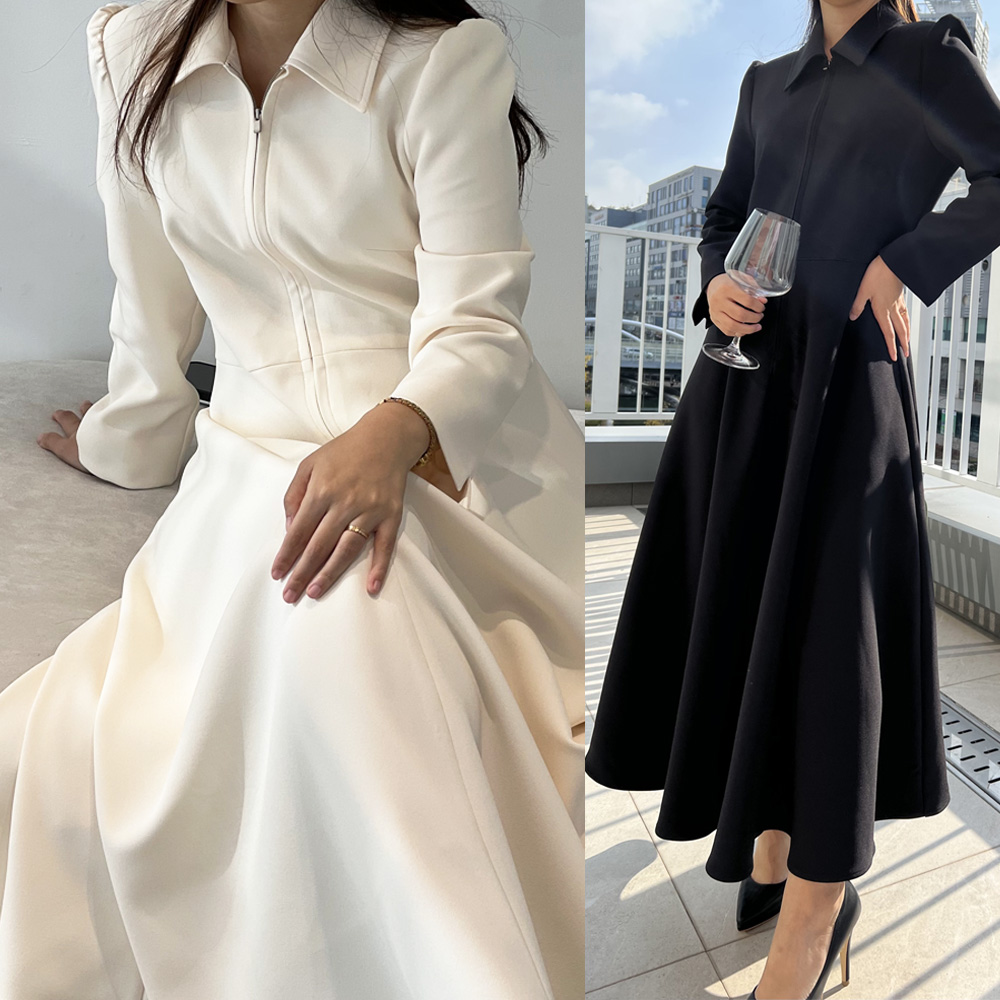 겨울 하객원피스 돌잔치엄마 빅사이즈 77 88 정장원피스 상견례 결혼식하객룩