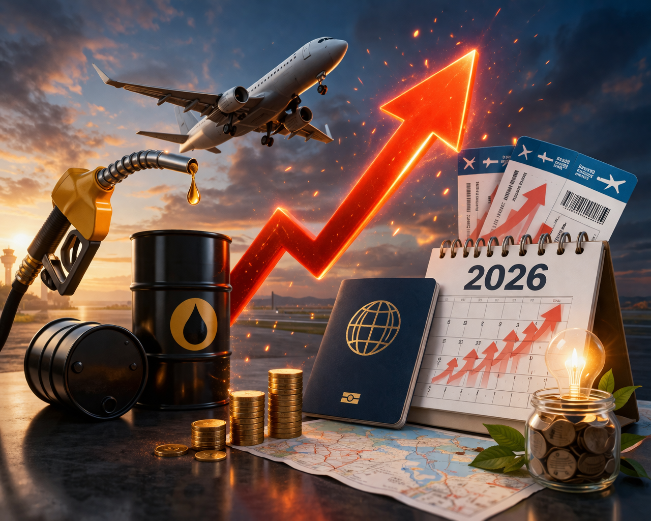 2026년 항공권 가격 폭등 이유? 국내선·국제선 유류할증료 인상 총정리 (절약 꿀팁까지) 관련 사진