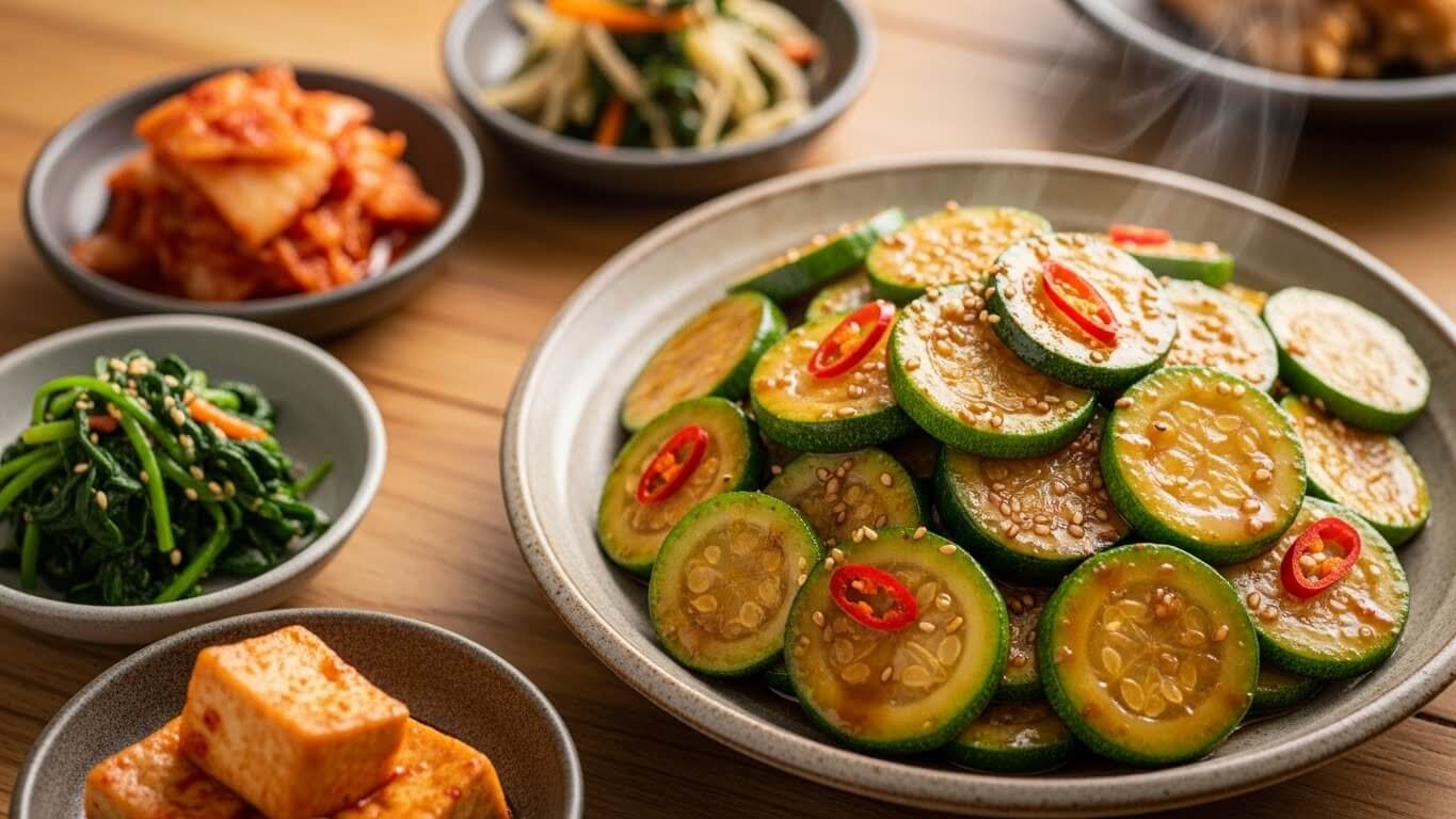 한국 입맛에 맞춘 주키니 응용 조리법