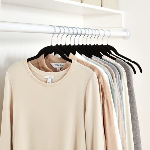 논슬립 옷걸이 고르는법 옷장 정리 통일 후