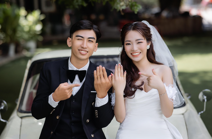 결혼식 커플