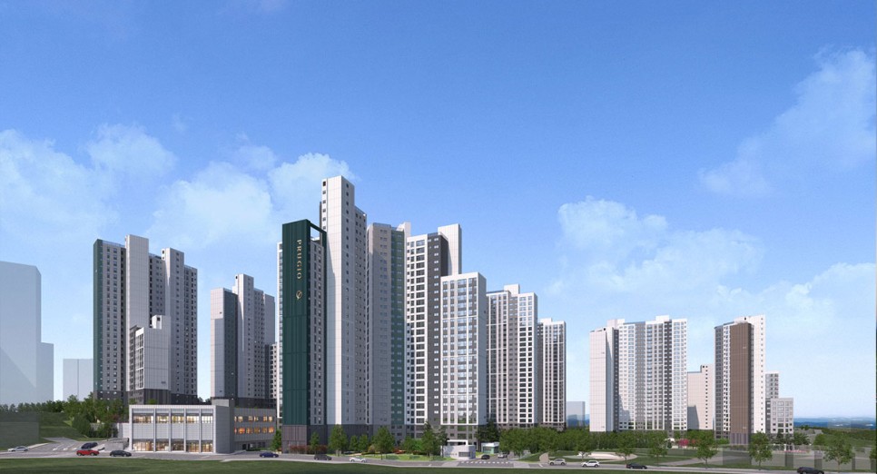 원주 푸르지오 더 센트럴 - 조감도