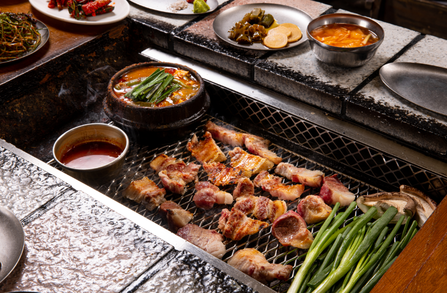 산청숯불가든