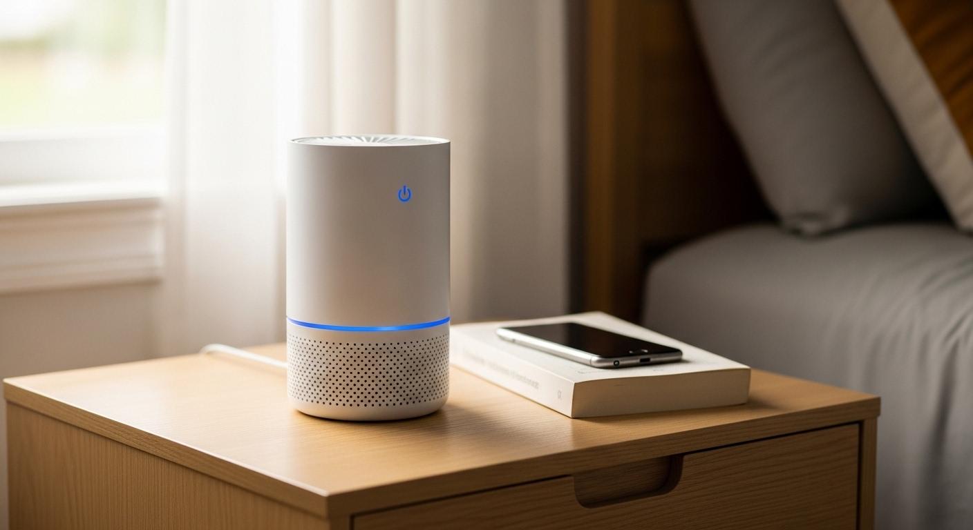 털날림 소형 공기청정기 1달 사용 후기