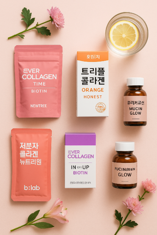 인기 콜라겐 제품 TOP 5 &ndash; 2025년 최신 트렌드 분석