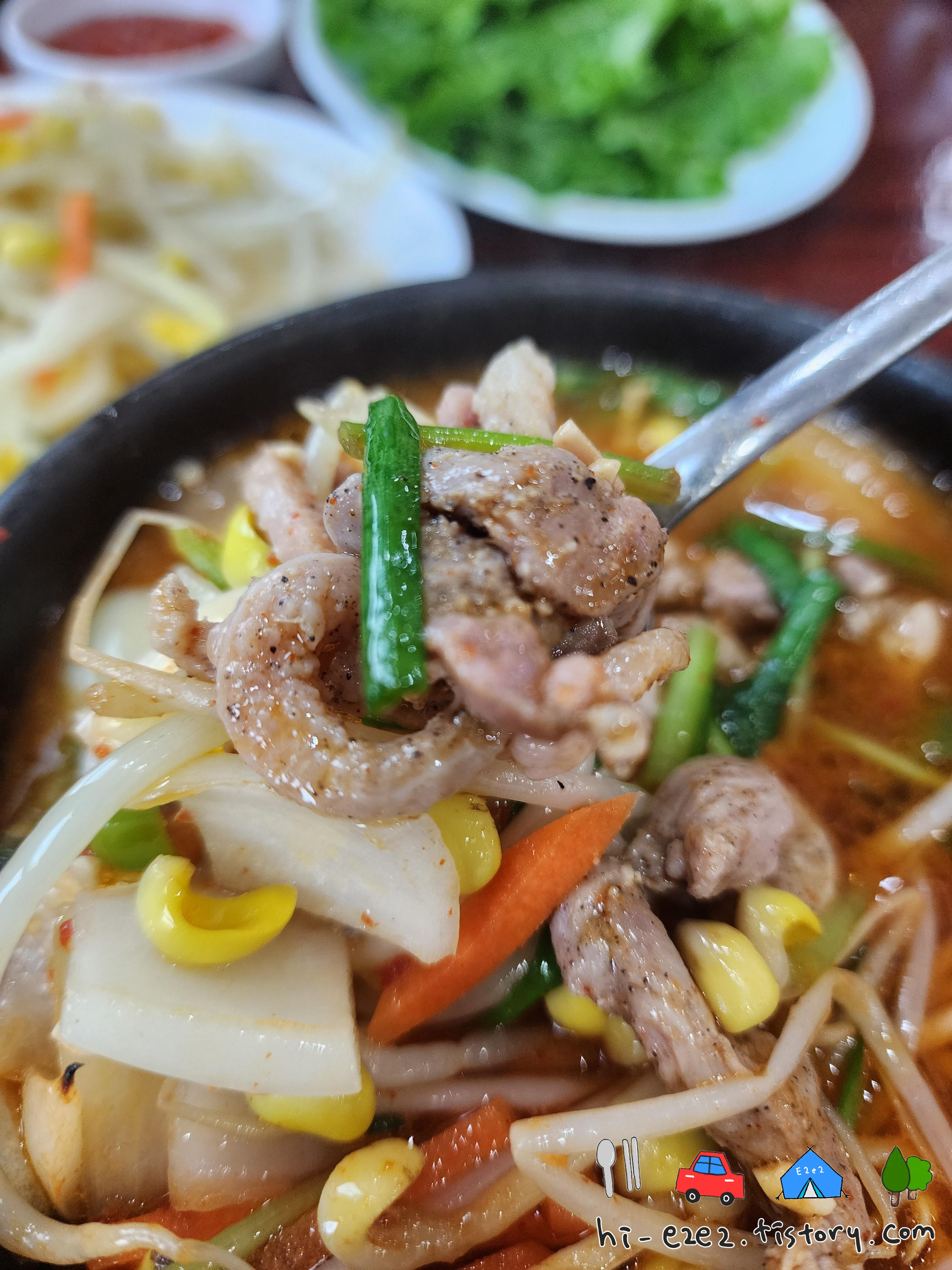 정인가든 오리국밥