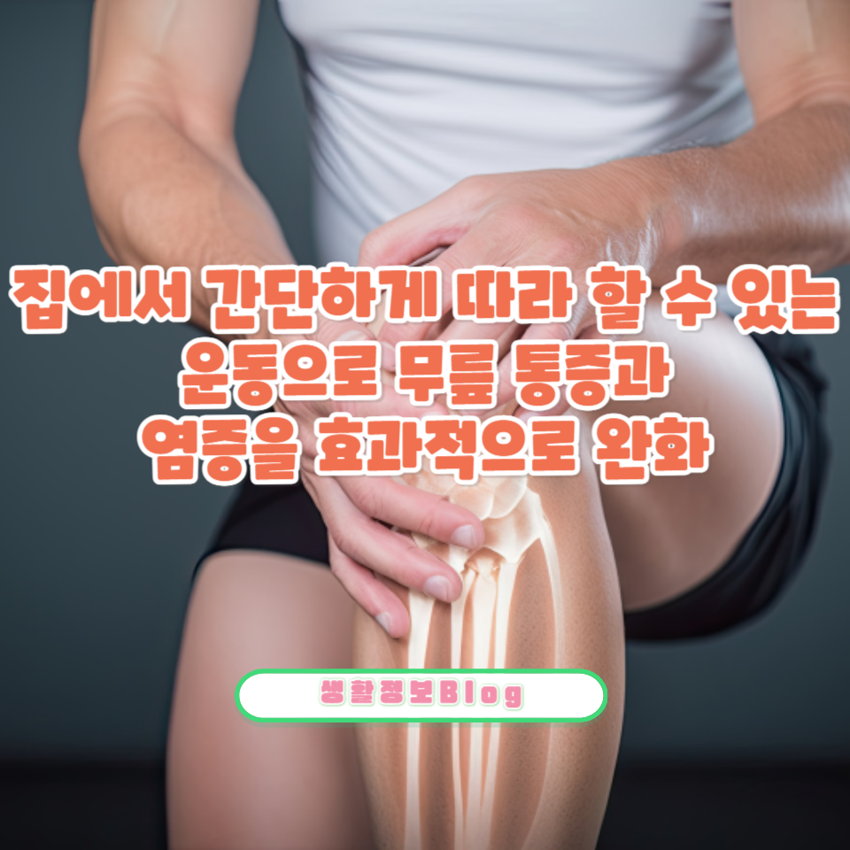 집에서 간단하게 따라 할 수 있는 운동