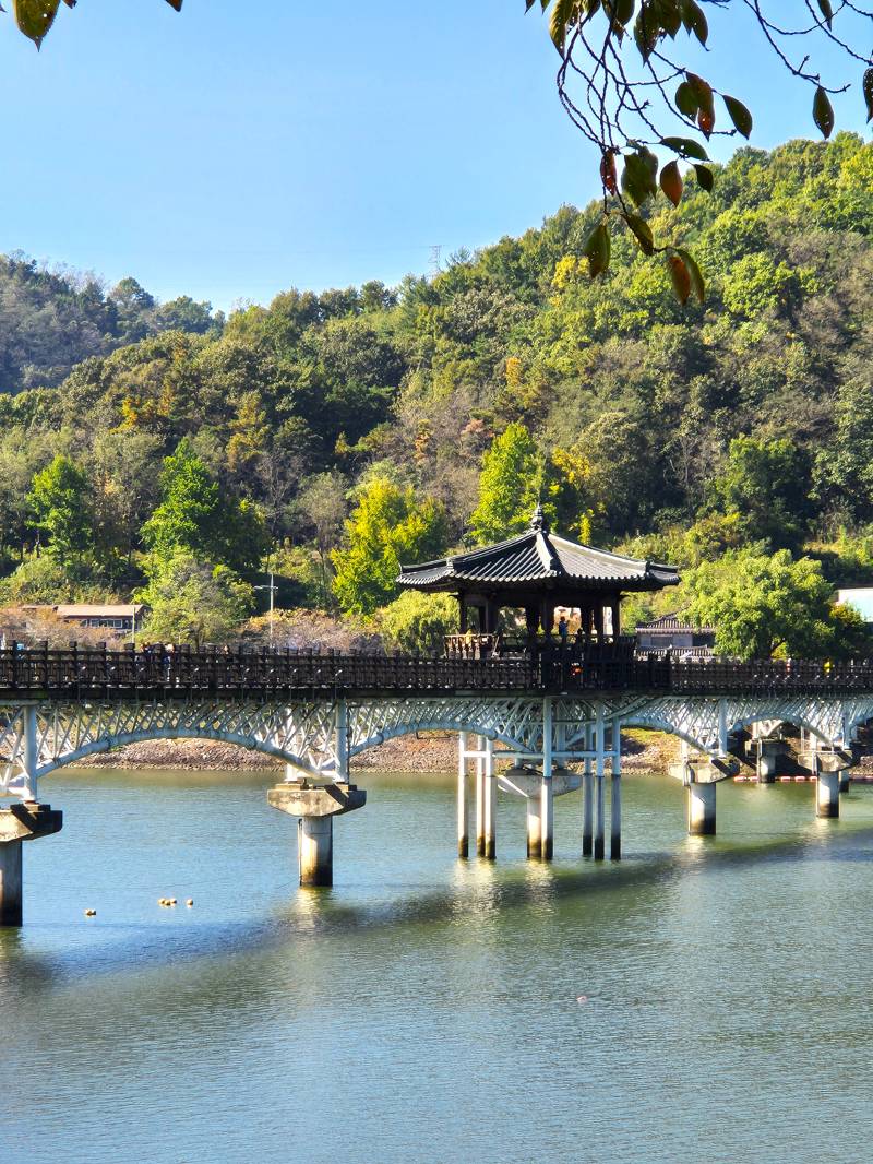 Wolryeonggyo Bridge panorama, 월영교 전경