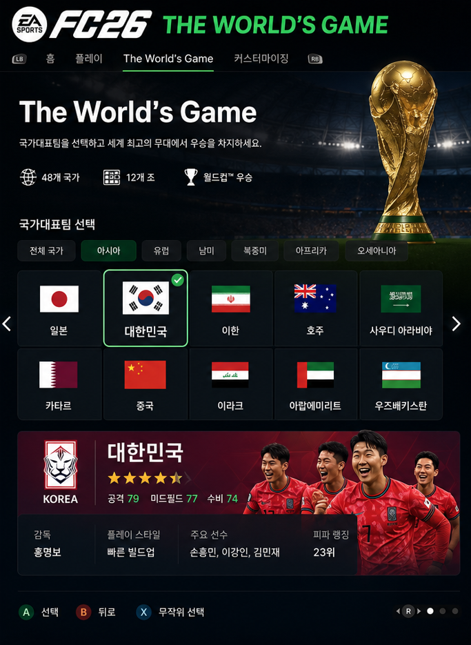 <FC26 월드컵 모드>