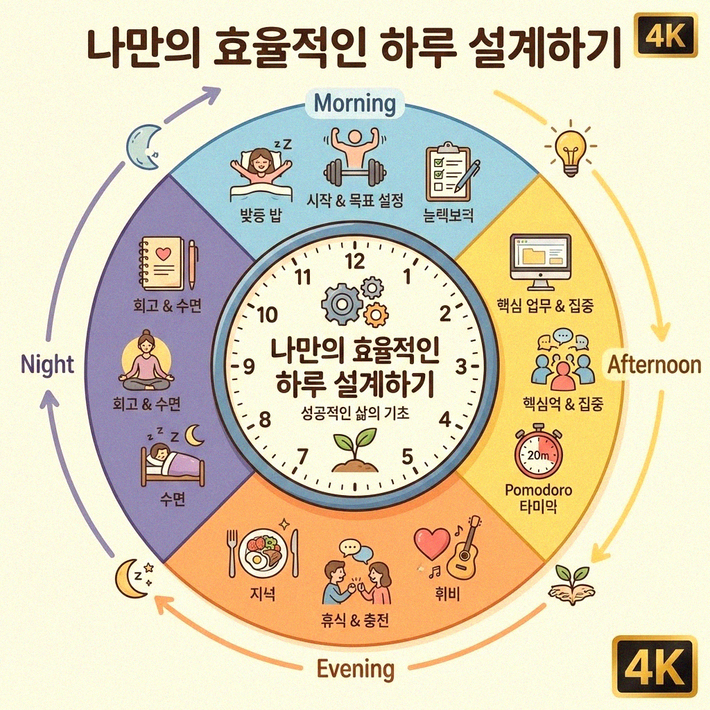 하루 루틴을 똑똑하게 관리하는 비결