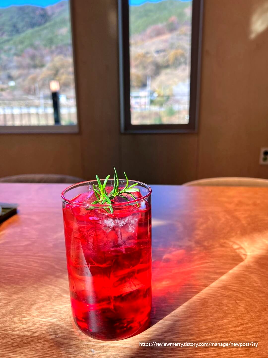 곡성 장미아이스티