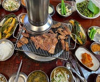 숯불돼지갈비