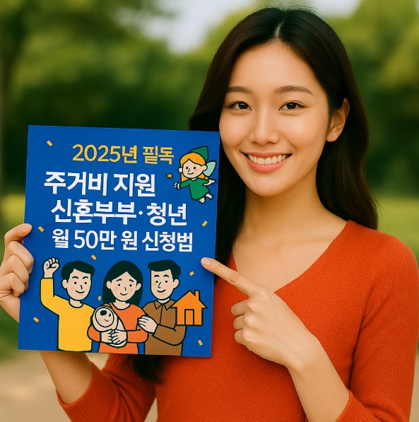 [2025년 필독] 주거비 지원 정리 – 신혼부부·청년 월 50만 원 신청방법