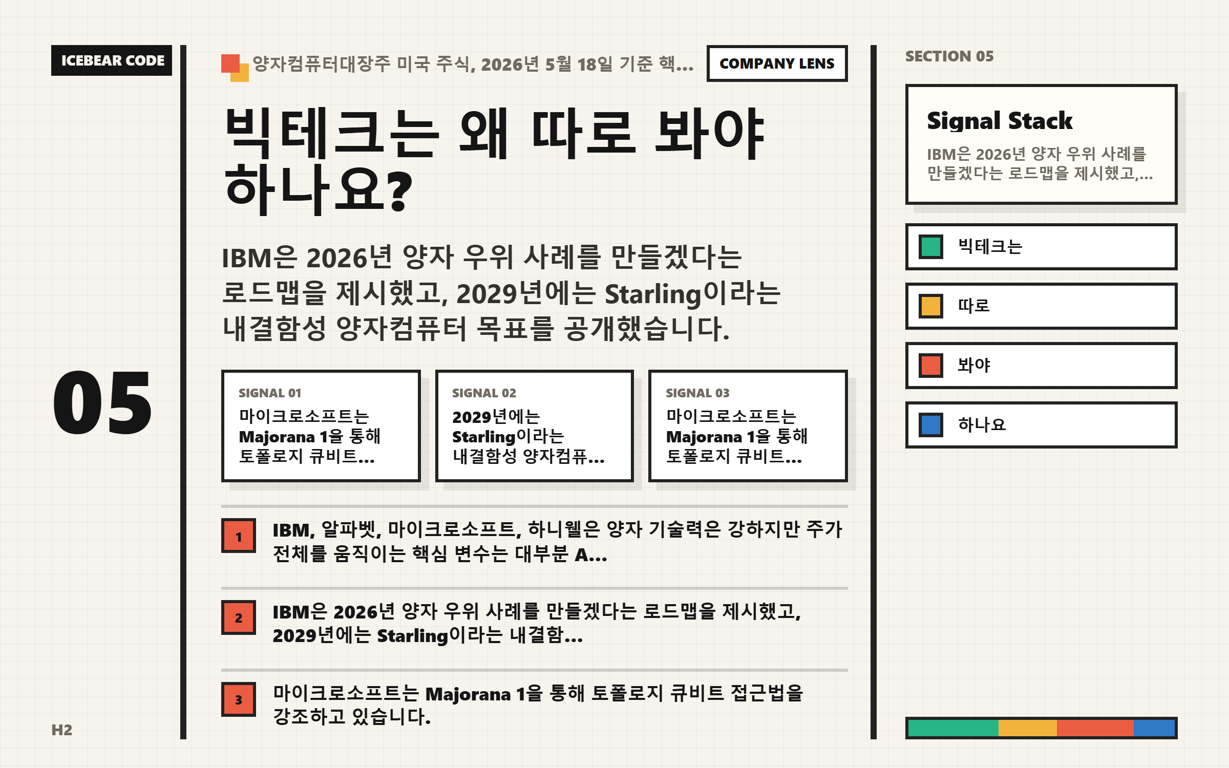 빅테크는 왜 따로 봐야 하나요 핵심 지표 이미지
