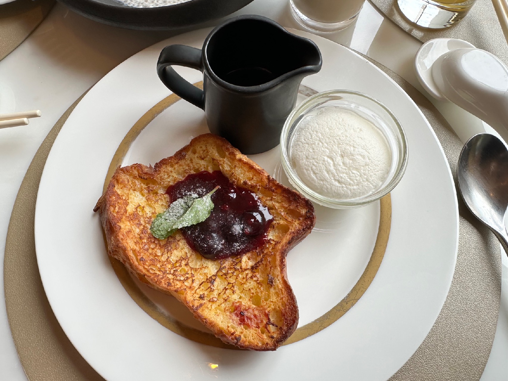 더 머레이 홍콩 조식 프렌치토스트