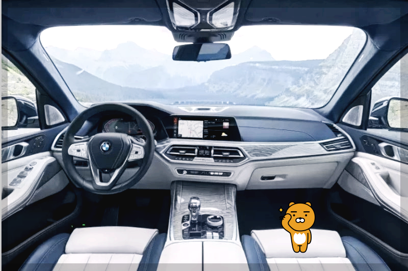 bmw x8_내부
